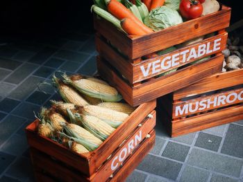 Close-up of food in basket