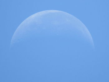 Low angle view of blue sky