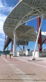 Built structure against blue sky