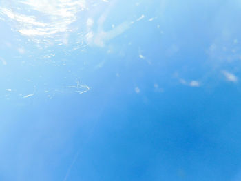 Close-up of blue water