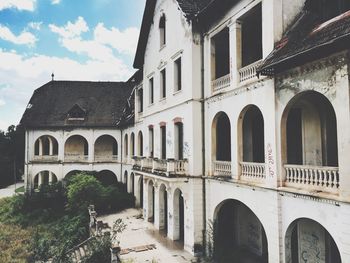 Low angle view of built structure