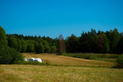 View of a field against the sky