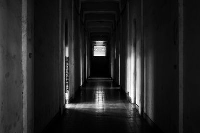 Corridor of building