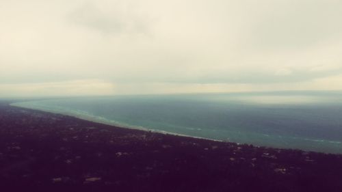 Aerial view of landscape