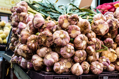 Close-up of vegetables for sale