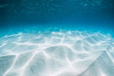 High angle view of swimming pool