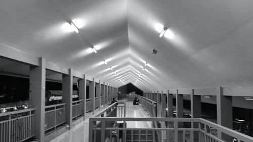 Interior of illuminated lights