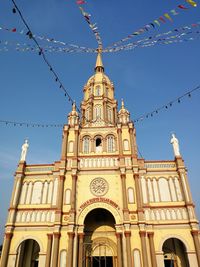 Low angle view of cathedral against sky