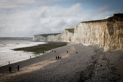 The seven sisters cliffs