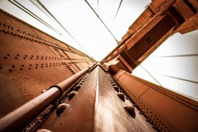 Low angle view of bridge