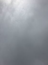 Low angle view of cloudy sky