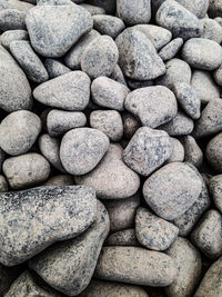 Full frame shot of stones