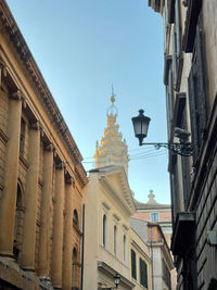 Low angle view of building against sky