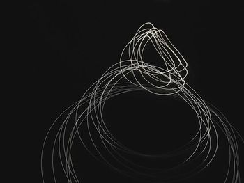 Close-up of abstract light