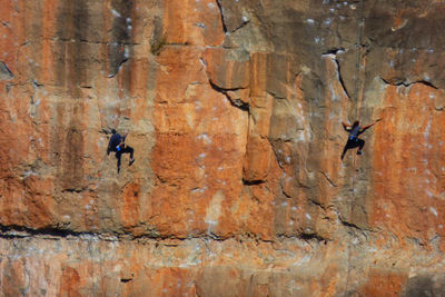 Full frame shot of rock formation