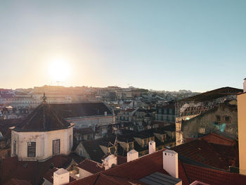 Terrace view from lisbon center