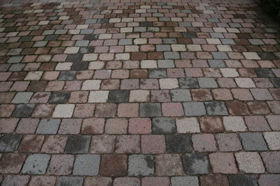 Full frame shot of tiled floor