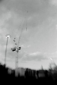 View of foggy weather