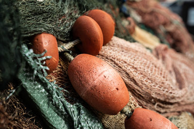 Close-up of marine net