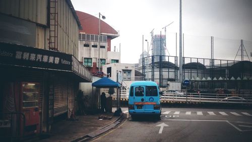 View of buildings in city