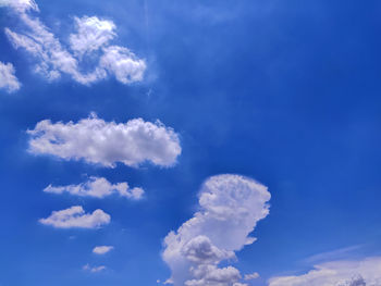 Low angle view of clouds in sky