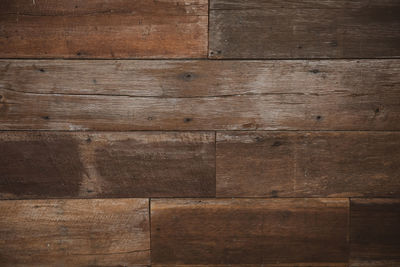 Full frame shot of wooden floor