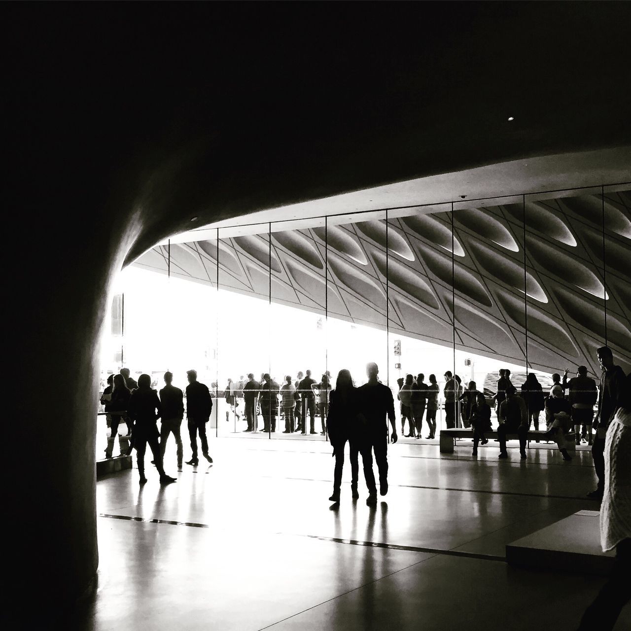 Museum lobby