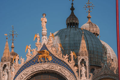 Low angle view of church