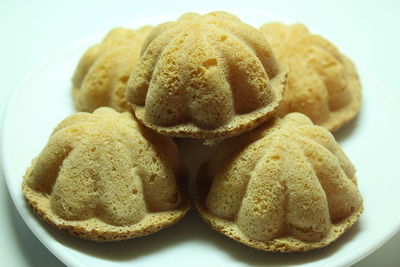 Close-up of ice cream in plate