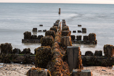 Panoramic shot of sea against sky