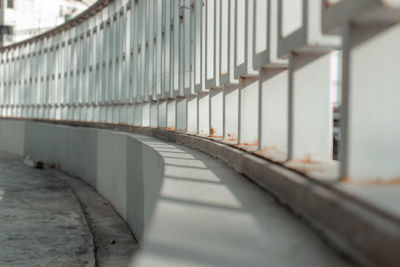 Empty corridor of building