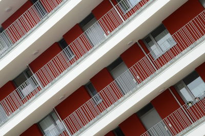 Low angle view of modern building