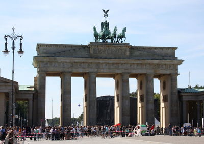 View of brandenburg gate