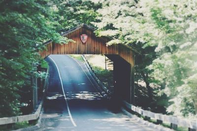 View of tunnel