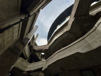 Low angle view of ceiling