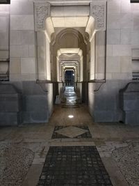 Corridor in building