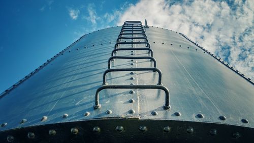 Low angle view of building against sky