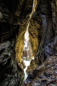 Scenic view of cave