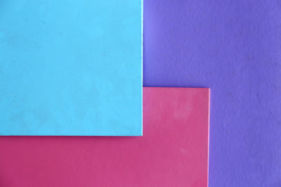 Full frame shot of blue wall