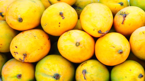 Full frame shot of fruits for sale at market stall