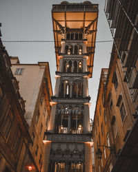 Low angle view of buildings against sky