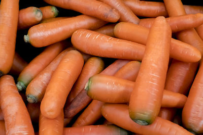 Full frame shot of vegetables for sale at market