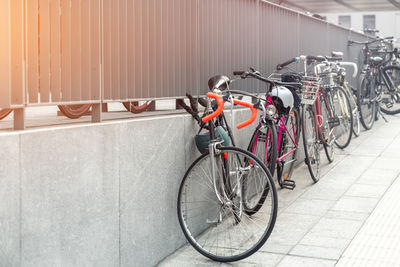 Bicycle on street