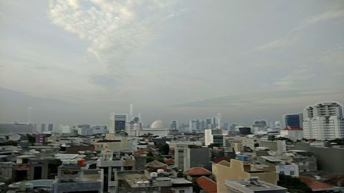 Cityscape against sky