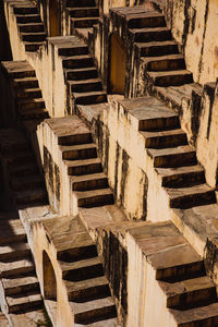 Full frame shot of staircase