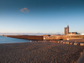 View of beach against sky