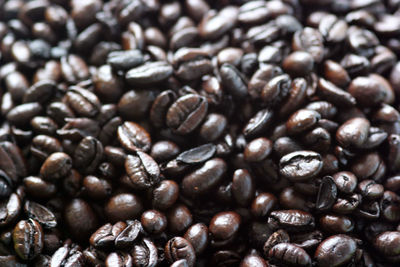 Full frame shot of coffee beans