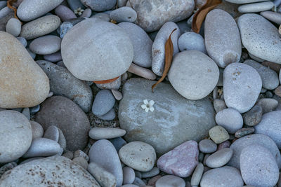 Full frame shot of stones