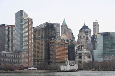 View of buildings in city