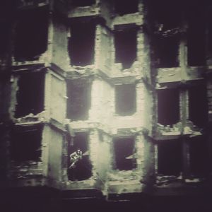 Close-up of old building